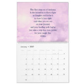 Calendrier Intentions inspirées pour la guérison (Jan 2027)