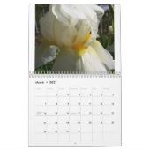 Calendrier Iris dans le jardin (Mar 2027)