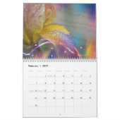 Calendrier Irises du jardin (Feb 2027)