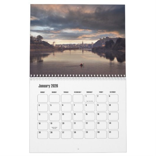 Calendrier Irlande (Jan 2026)