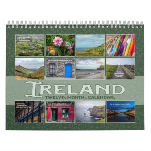 Calendrier Irlande   Photographie de voyage et citations