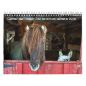 Calendrier islandais des chevaux et des petits âne (Protection)
