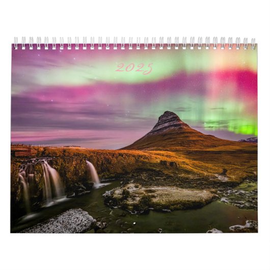 Calendrier Islande 2025 (Protection)
