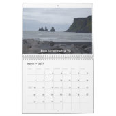 Calendrier Islande 2025 par Rauno Joks  (Mar 2027)
