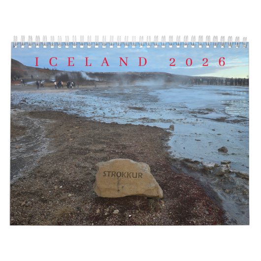 Calendrier Islande 2026 (Protection)