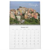 Calendrier Italie - Cinque Terre - (Jan 2027)