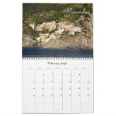 Calendrier Italie - Cinque Terre - (Feb 2026)