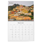 Calendrier Italie Villes bien connues Europe (Mar 2026)