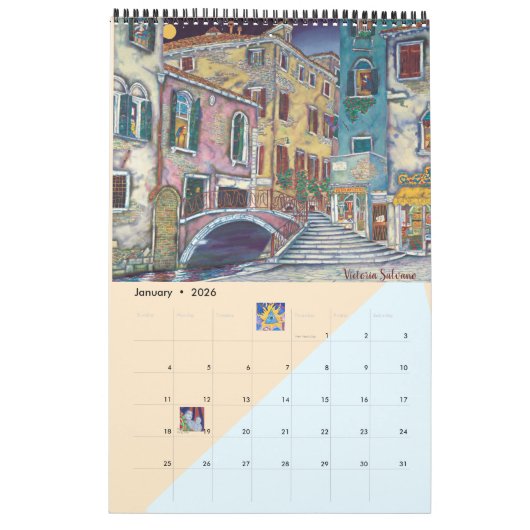 CALENDRIER ITALIEN (Jan 2026)