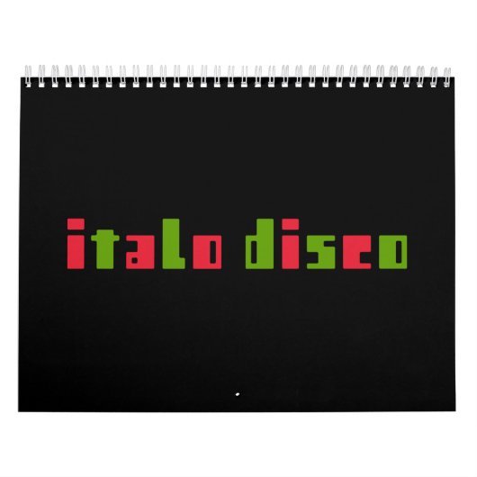 CALENDRIER ITALO DISCO (Protection)