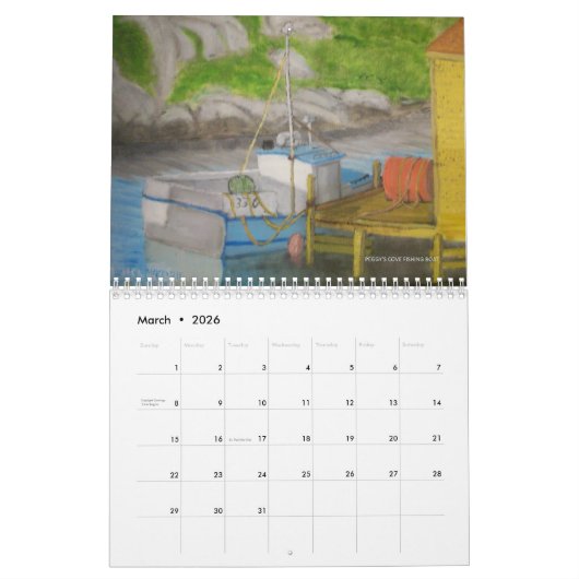 Calendrier Jack Mckenzie Art 2022 (Mar 2026)