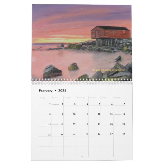 Calendrier Jack Mckenzie Art 2022 Calendar (Feb 2026)