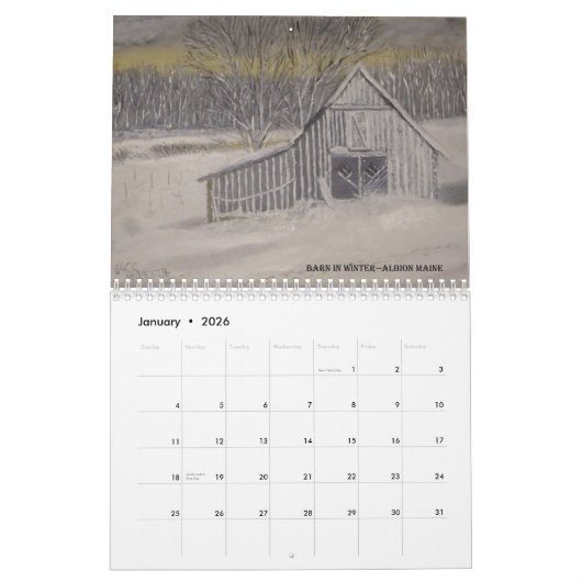 Calendrier Jack Mckenzie Art 2022 Calendar (Jan 2026)