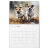 Calendrier Jack Russell Terrier, n'importe quelle  (Feb 2027)