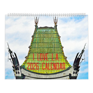 Calendrier J'ADORE L.A. 2026