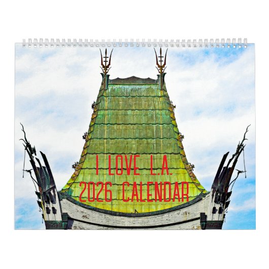 Calendrier J'ADORE L.A. 2026 (Protection)