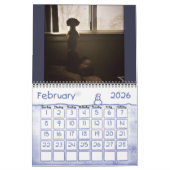 Calendrier J'ADORE LES DACHSHUNDS MINIATURE AUX cheveux longs (Feb 2026)