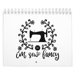 Calendrier J'Ai Quelques Raisons De Coudre