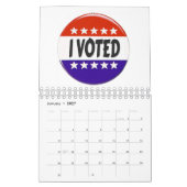 Calendrier J'ai voté (Jan 2027)