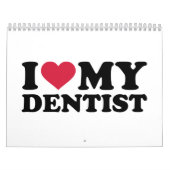 Calendrier J'aime mon dentiste (Protection)