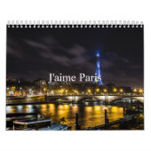 Calendrier J'aime Paris (Protection)