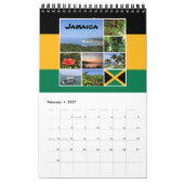 Calendrier Jamaïque - Collage photo (Feb 2027)