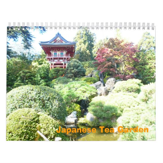 Calendrier japonais de jardin de thé (Protection)