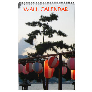 Calendrier japonais de lampion