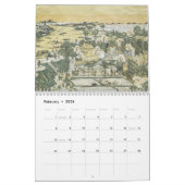 Calendrier japonais vintage (Feb 2026)