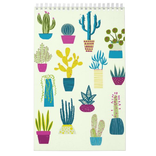 Calendrier Jardin de Cactus (Protection)