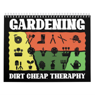 Calendrier Jardin de Thérapie de Jardinage