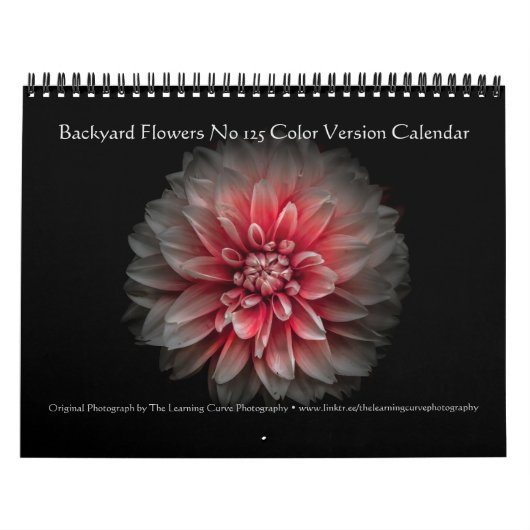 Calendrier Jardin Fleurs No 125 Version couleur (Protection)
