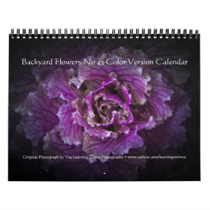 Calendrier Jardin Fleurs No 42 Version couleur