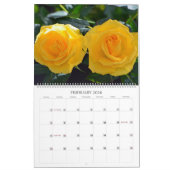 Calendrier Jardin Fleurs Photo Art (Feb 2026)