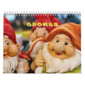 Calendrier Jardin Gnome Fun Photo - (Protection)