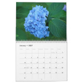 Calendrier Jardinier Maître Hydrangeas Fleurs (Jan 2027)