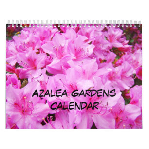 Calendrier Jardins Azalées Rose Blanc Orange Azalé