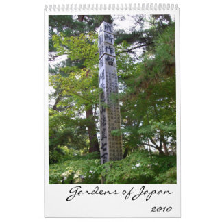 Calendrier Jardins du Japon 2010