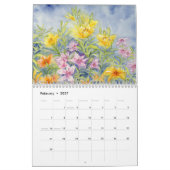 Calendrier Jardins Enchantés 2027 (Feb 2027)