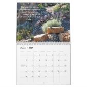 Calendrier Jardins et écritures éclairés (Mar 2027)