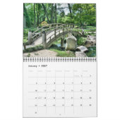 Calendrier Jardins et parcs modernes élégants 20xx (Jan 2027)