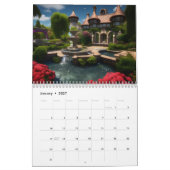 Calendrier Jardins fantastiques (Jan 2027)
