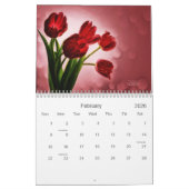 Calendrier Jardins floraux de Tulip 12 mois (Feb 2026)