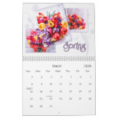 Calendrier Jardins floraux de Tulip 12 mois (Mar 2026)