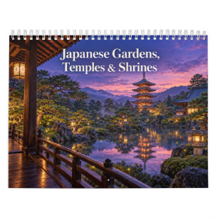 Calendrier Jardins Japonais Temples et Sanctuaires