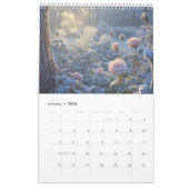 Calendrier Jardins Whimsical - Une année de nature enchantée (Jan 2026)