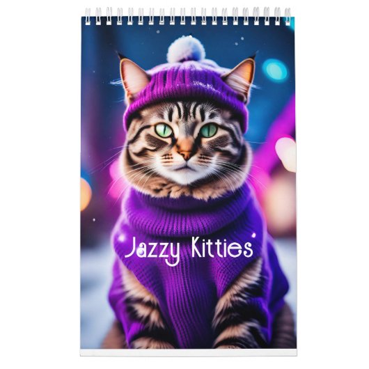 Calendrier Jazzy Kitties (Protection)