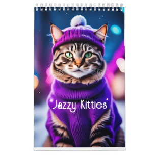 Calendrier Jazzy Kitties