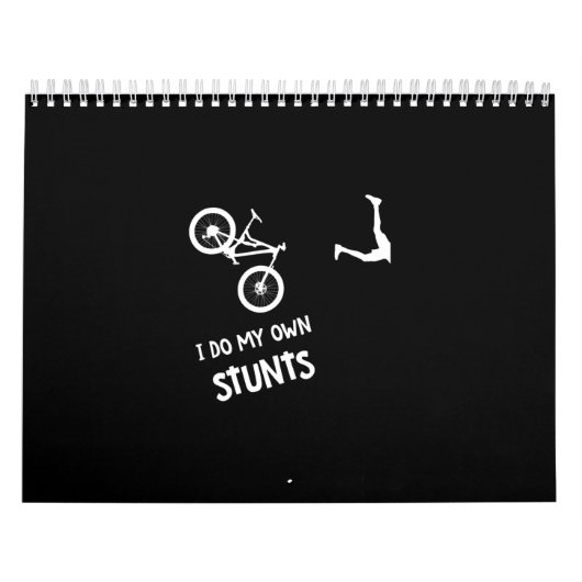 Calendrier Je Fais Mes Propres Stunts Mountain Bike (Protection)