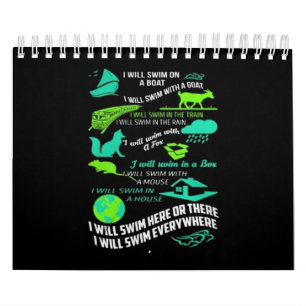 Calendrier Je Nagerai Ici Ou Là Je Nagerai Partout